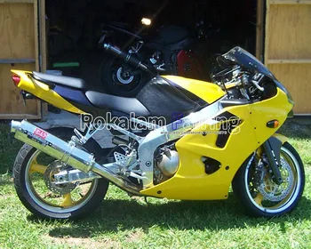 A Kawasaki NINJA ZX6R 00 01 02 ZX 6R 636 2000 2001 2002 ZX-6R Utángyártott Motorkerékpár Spoiler Készlet (műanyag fröccsöntés)