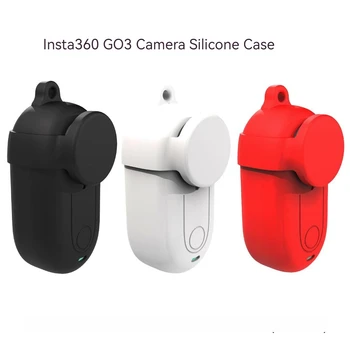 Új Insta360 3 Kamera Szilikon CaseLens Protector Hüvelykujj Kamera Tartozék