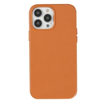 Luxus Napa Gabona Bőr Mágneses Vissza az iPhone Számára 12 13 14 Pro Max Cover Vezeték nélküli Töltés