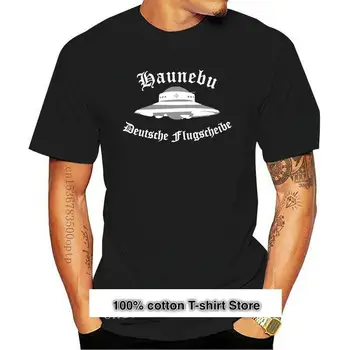 Camiseta de moda Haunebu de az alemania, Flugscheibe, OVNI militar, Camiseta de cuello redondo, novedad de 2021