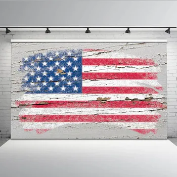 Amerikai Zászló Hátteret Fotózás Függetlenség Napja Fotó Hátteret Fotós Stúdió MW-137
