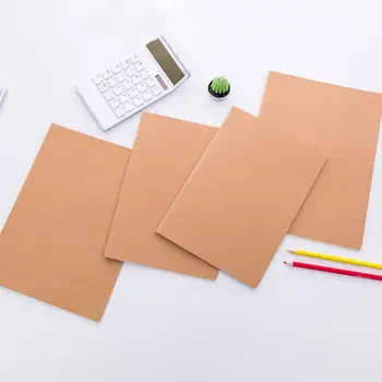 Notebook Bézs Papír Vintage nátronpapír Jegyzetfüzet A4/a5/b5 Vastag Festék-bizonyíték Oldalak Nem Vérzik Bézs Papír Ideális a Diákok