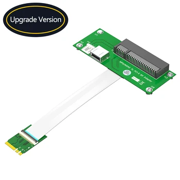 NGFF M. 2 Kulcs/E, hogy a PCI Express X8 + USB2.0 Kelő Kártya 4 tűs Hatalom nagysebességű FPC Kábel Mágneses Pad Vízszintes Telepítési
