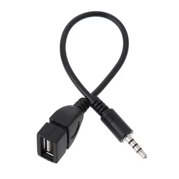 Gépjármű-3,5 mm Adapter Kábel Átalakító Kábel hifi USB-Kapcsolat hifi Autó Sztereó Jack Kábel USB-Kapcsolat