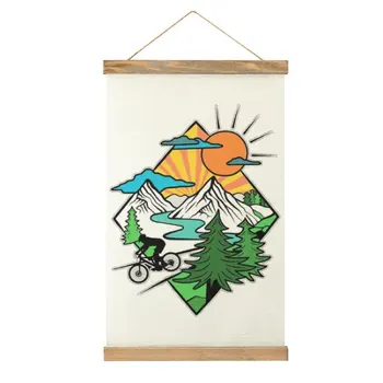 Kiváló Minőségű Mountain Bike Mtb Kerékpár, Klasszikus, 3 Vászon Lógó Kép Fali Dekoráció Humor Grafikus Iroda 
 Festmény Stílus Han
