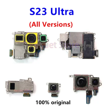 Eredeti Vissza, Hátsó Széles Elülső Kamera Samsung Galaxy S23 Ultra S918 S918B SM-S918B/DS S918U S918E S20U