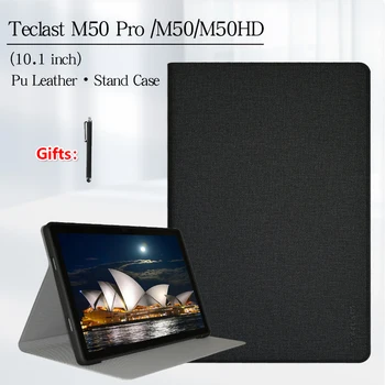 Esetben a Teclast M50 Pro,Pu Bőr Védő Fedelet a Teclast M50pro M50HD 10.1 Hüvelykes Tablet PC + Toll