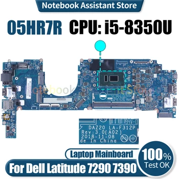 A Dell Latitude 7290 7390 Laptop Alaplap DAZ20 LA-F312P 05HR7R SR3L9 i5-8350U Notebook Alaplap