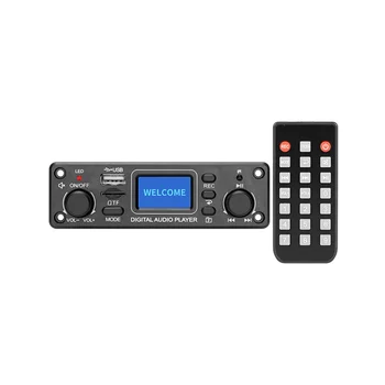 Digitális Audio Lejátszó Bluetooth MP3 Lejátszó Dekóder Testület 128X64 PONTOK LCD USB SD BT FM zenelejátszó Modulban TPM119B