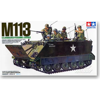 1:35-ös Modell épületszerkezetek AMERIKAI M113 Páncélozott Személyi Szállító Katonai Tank Közgyűlés Tamiya 35040