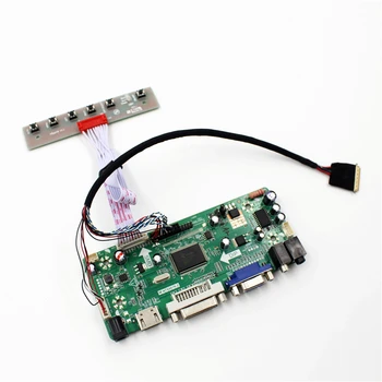 NT68676 Univerzális VGA DVI Audio, HDMI-kompatibilis LCD Vezérlő Testület 12.1 hüvelyk 1280x800 HV121WX6 Monitor Kit a Raspberry Pi