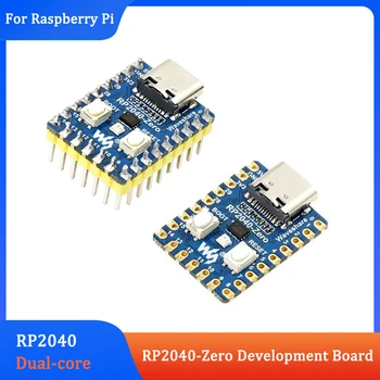 RP2040-Nulla RP2040 Mikrokontroller PICO MCU Fejlesztési Tanács Modul Dual-core Cortex M0+ Processzor 2MB Flash a Raspberry Pi