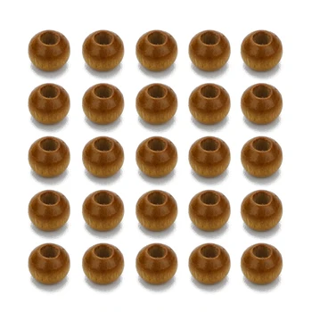 500Pcs Természetes Fa Gyöngyök Barna 6×4mm Abacus Laza Fa Gyöngyök, A DIY Egyéni Karkötőt, Gyermek Játék, Kézműves Ékszerek, Kiegészítők