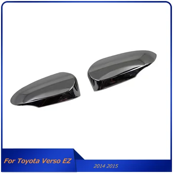 Alkalmas Toyota Verso EZ 2014 2015 ABS Krómozott Autó Oldalsó Ajtó Visszapillantó Tükör Borító Hátsó Nézet Overlay Dekoráció