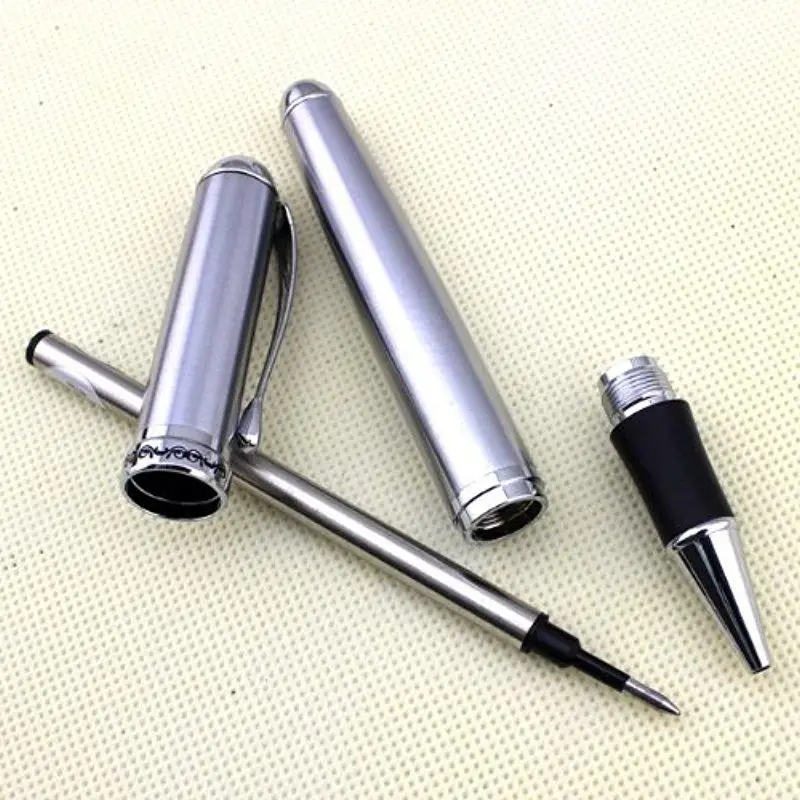 Speciális Jinhao Roller Ball Pen X750 Ezüst Kiváló Minőségű Rozsdamentes Acél1