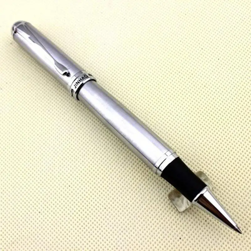 Speciális Jinhao Roller Ball Pen X750 Ezüst Kiváló Minőségű Rozsdamentes Acél4